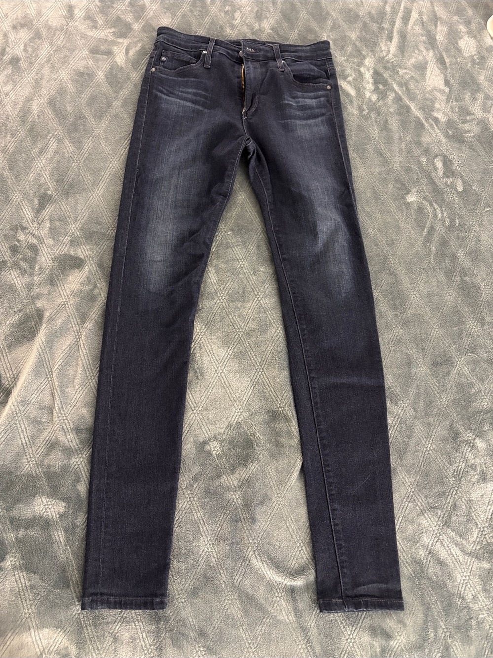 Ag Adriano Goldschmied The Farrah Skinny in dark indigo